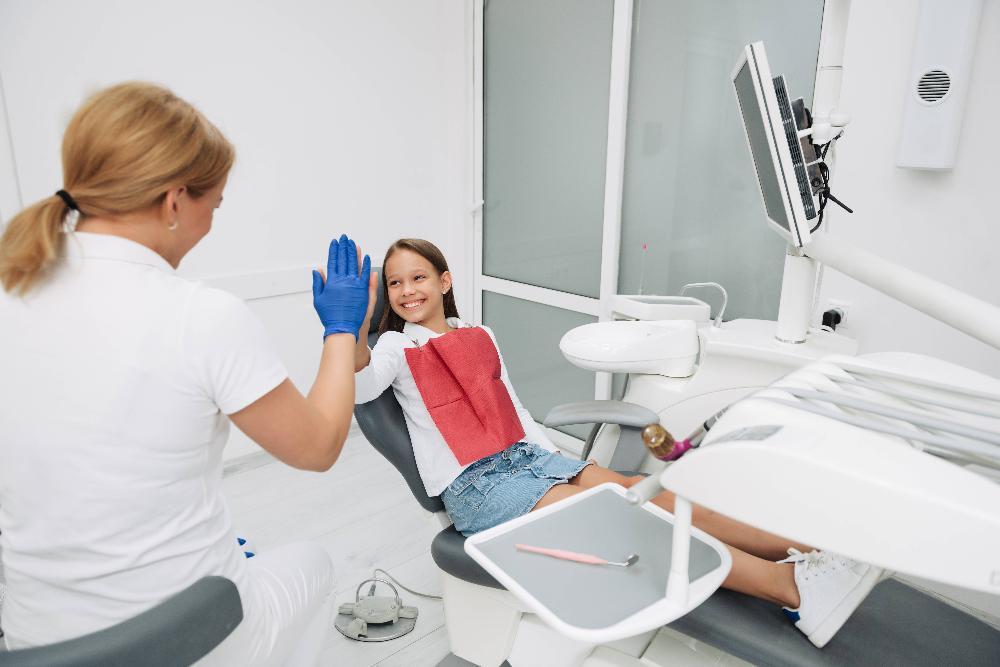 Child's dental exam in Gaithersburg, MD